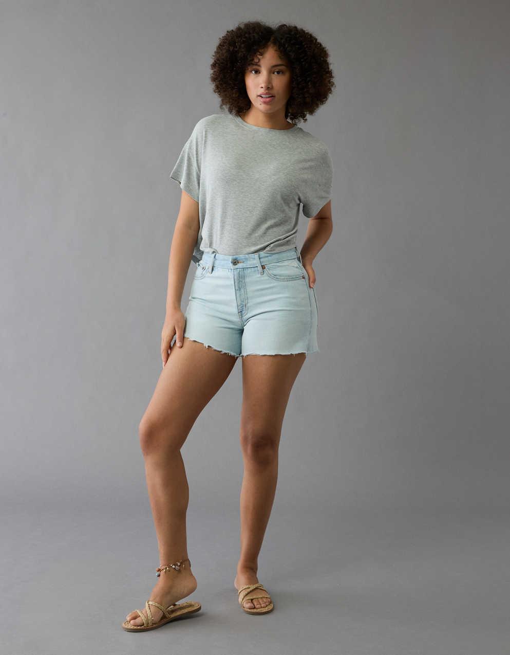 AE Strigid Curvy Super High-Waisted Relaxed Short