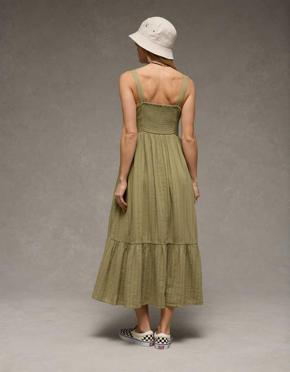 AE Catie Corset Midi Dress