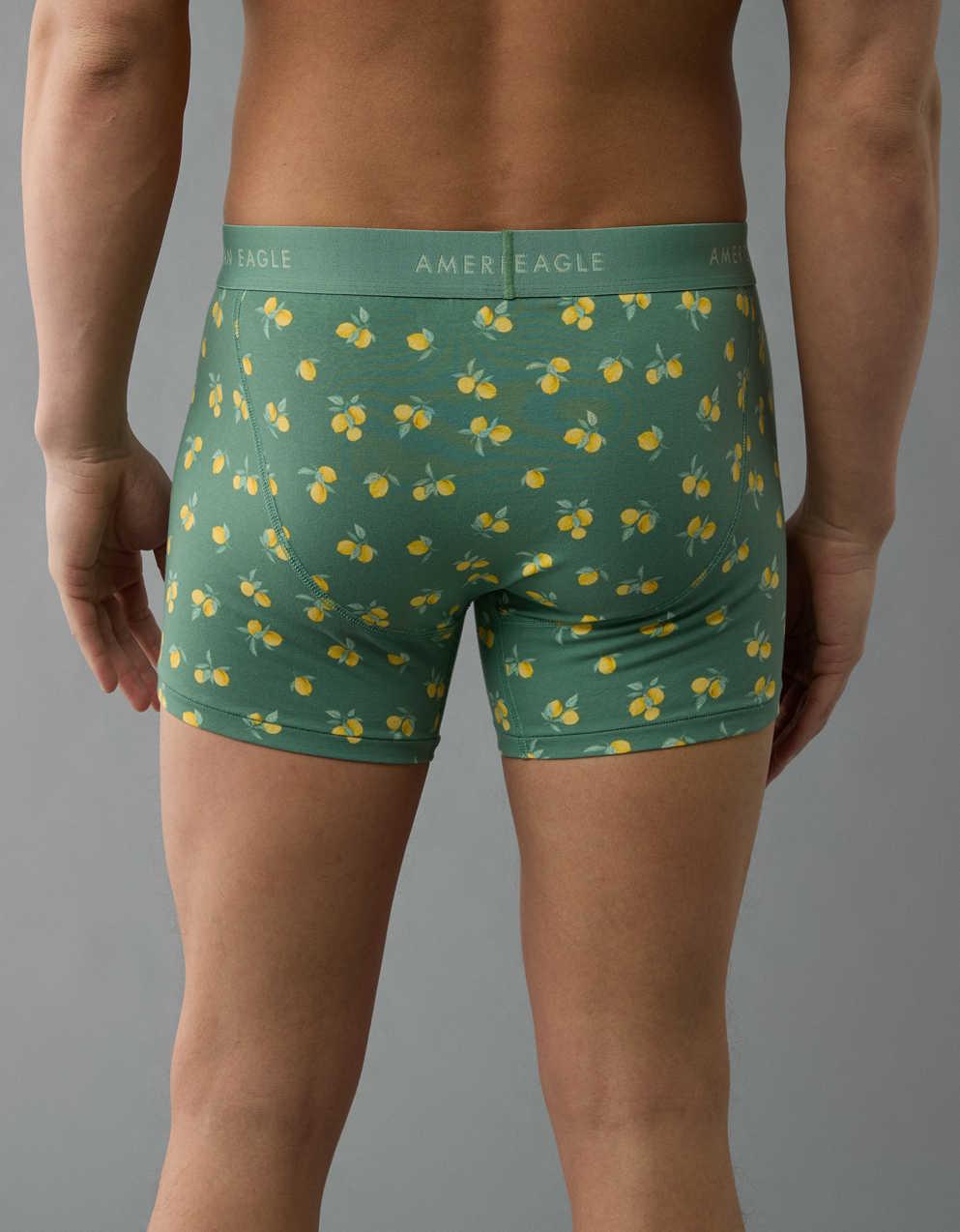 AEO Men's Lemons 4.5" Classic Boxer Brief