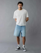 AE Boxy Linen-Blend T-Shirt