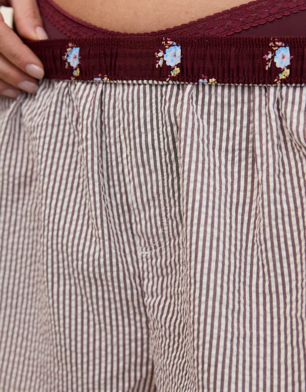 Aerie Around Town Seersucker Boxer