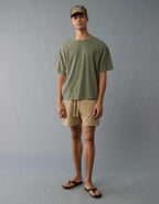 AE Boxy Linen-Blend T-Shirt