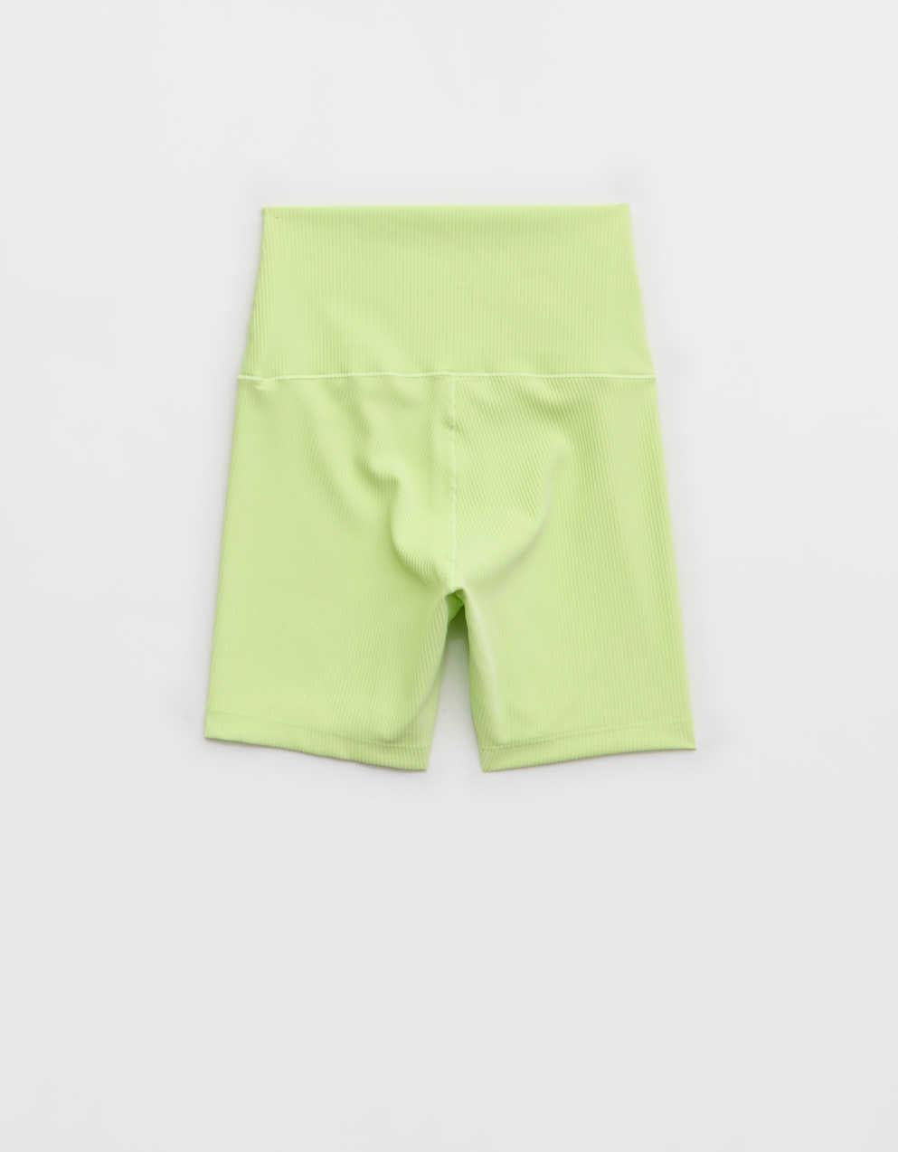 OFFLINE By Aerie Stripe Rib High Waisted 5" Bike Short