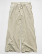 AE Everyday Luxe Wide-Leg Sweatpant