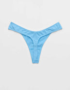 Superchill Cotton Ruched Thong Underwear