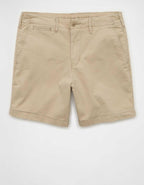 AE 7" Flex Lived-In Khaki Short