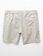 AE 8" Flex Lived-In Linen-Blend Trekker Short