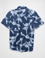AE Short-Sleeve Button-Up Shirt