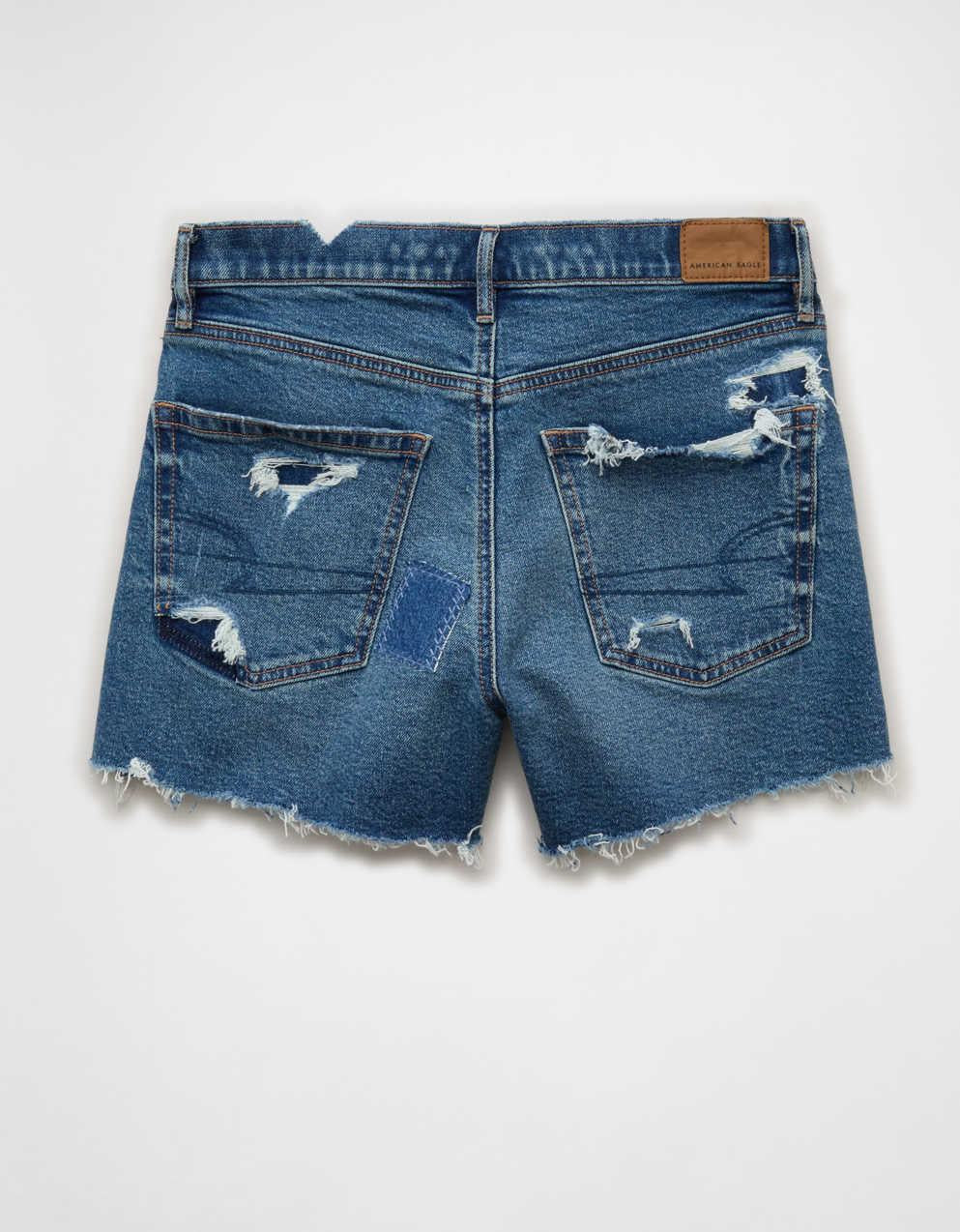 AE 3" Strigid Super High-Waisted Relaxed Denim Short