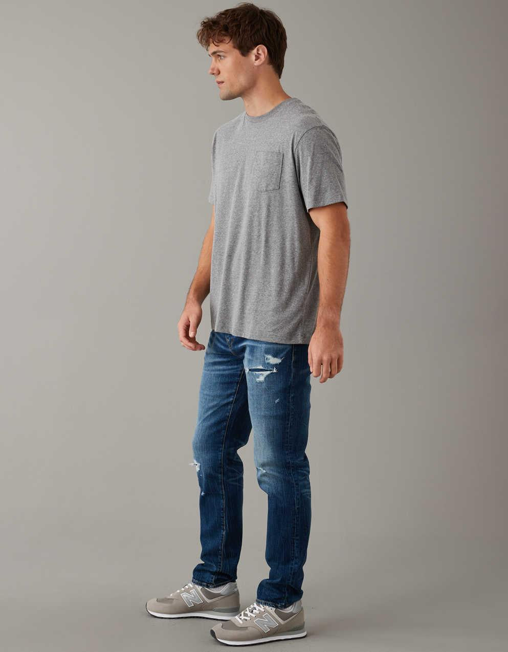AE Flex+ Patched Athletic Fit Jean