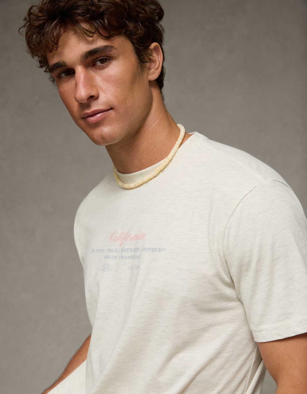 AE Standard Fit Destination Graphic T-Shirt