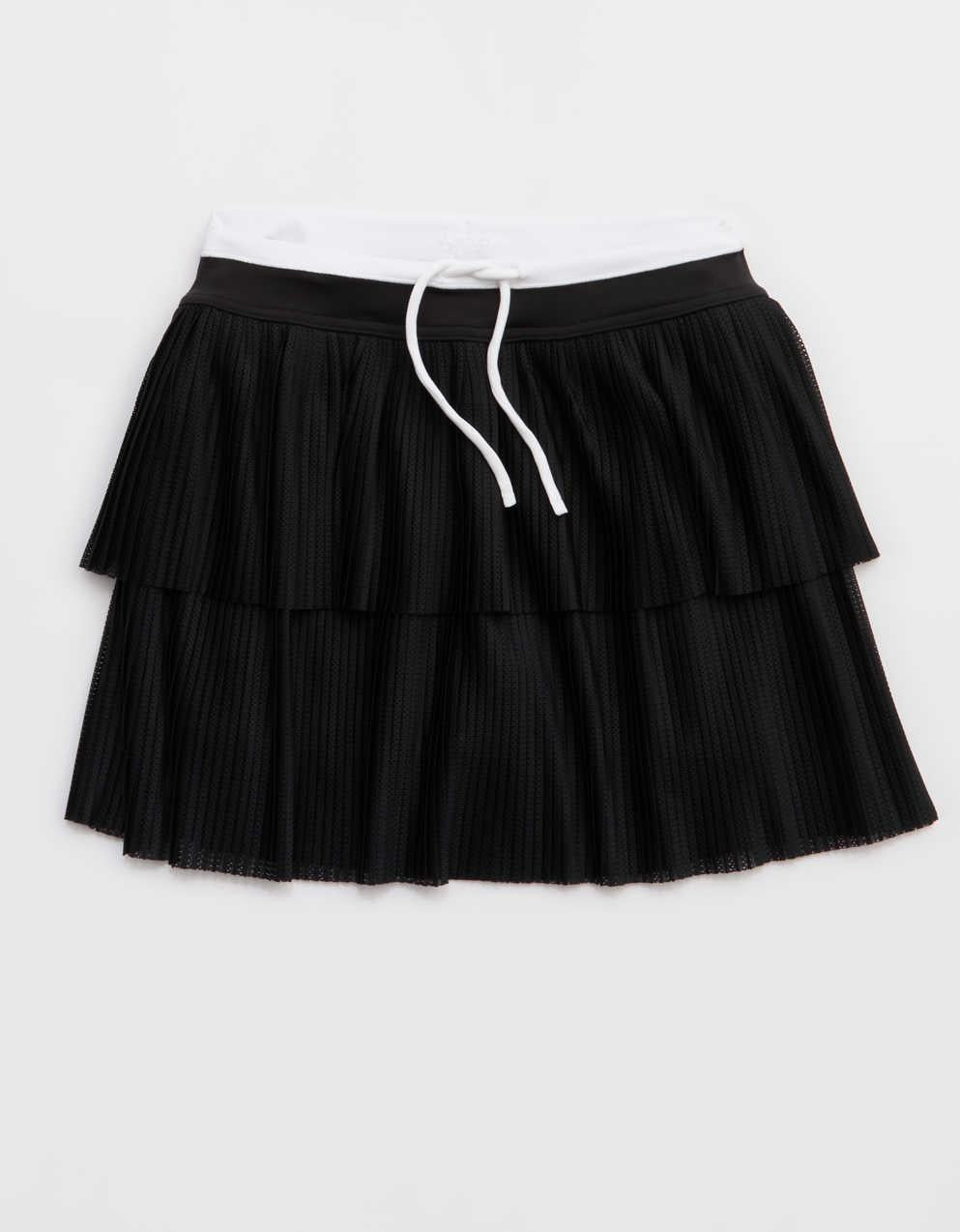 OFFLINE By Aerie Real Me Pleated Mesh Skort