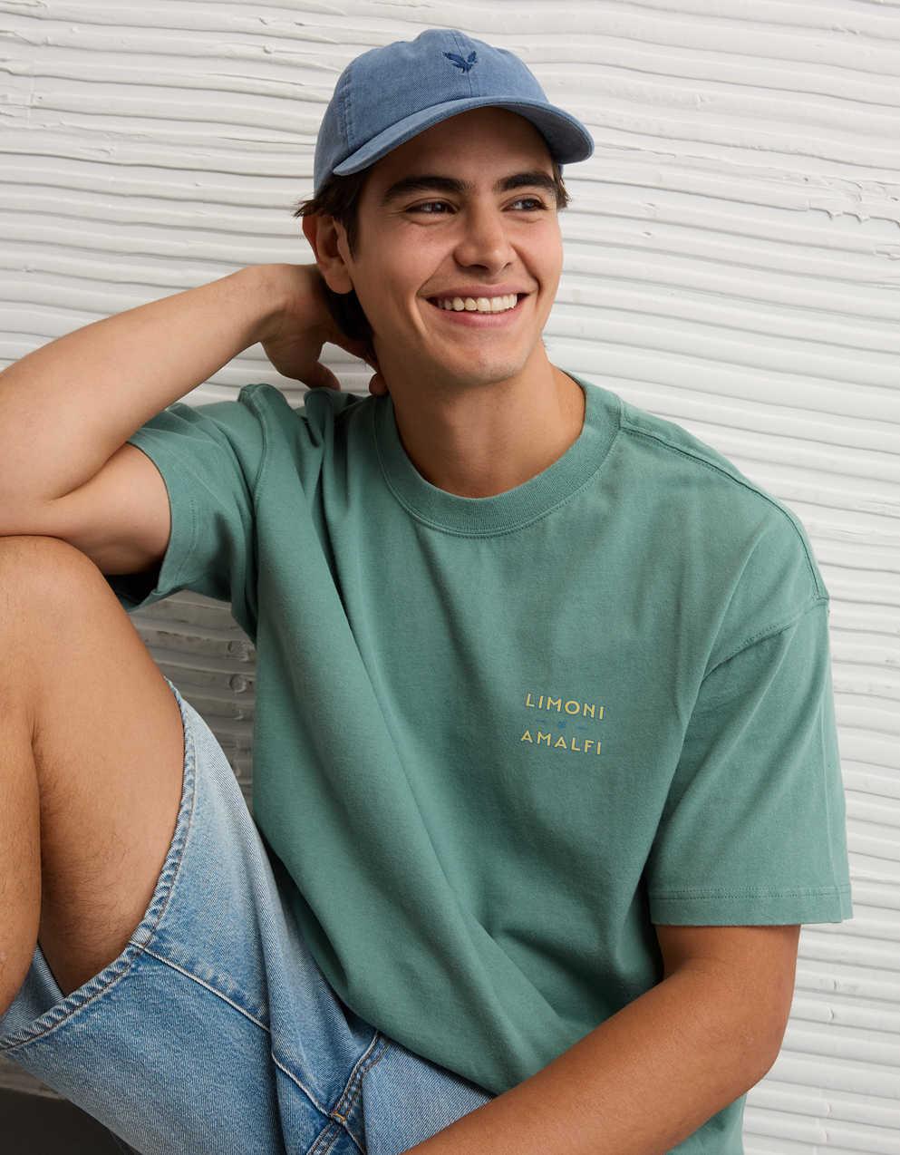 AE Boxy Destination Graphic T-Shirt