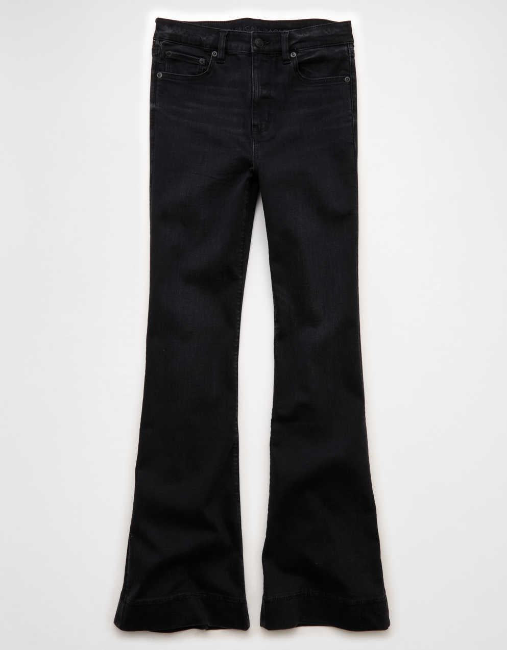 AE Super High-Waisted Flare Jean