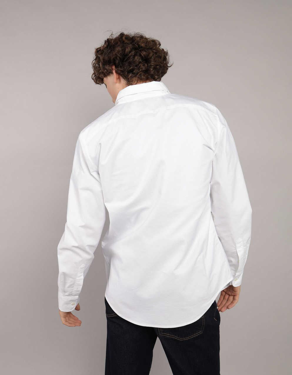 AE Everyday Slim Oxford Button-Up Shirt
