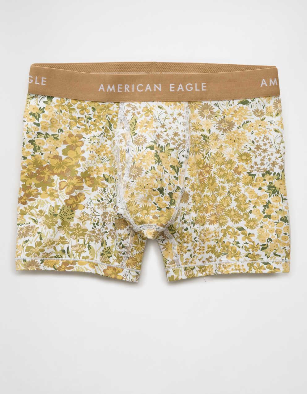 AEO Men's Floral 4.5" Classic Boxer Brief