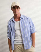 AE Relaxed Fit Oxford Button-Up Shirt