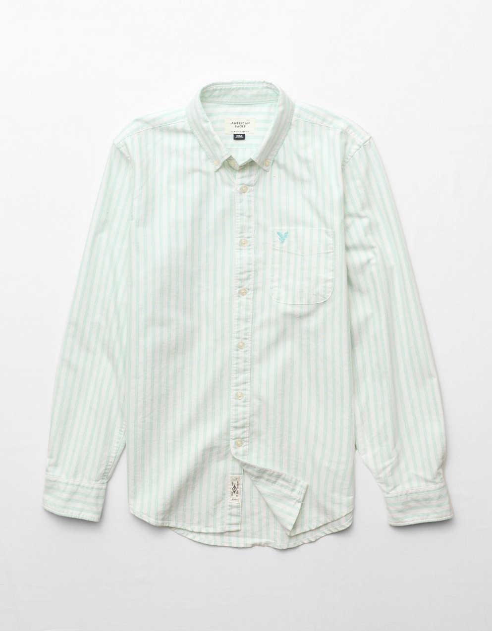 AE Everyday Slim Oxford Button-Up Shirt