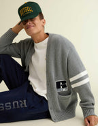 AE x Russell Athletic Varsity Cardigan Sweater