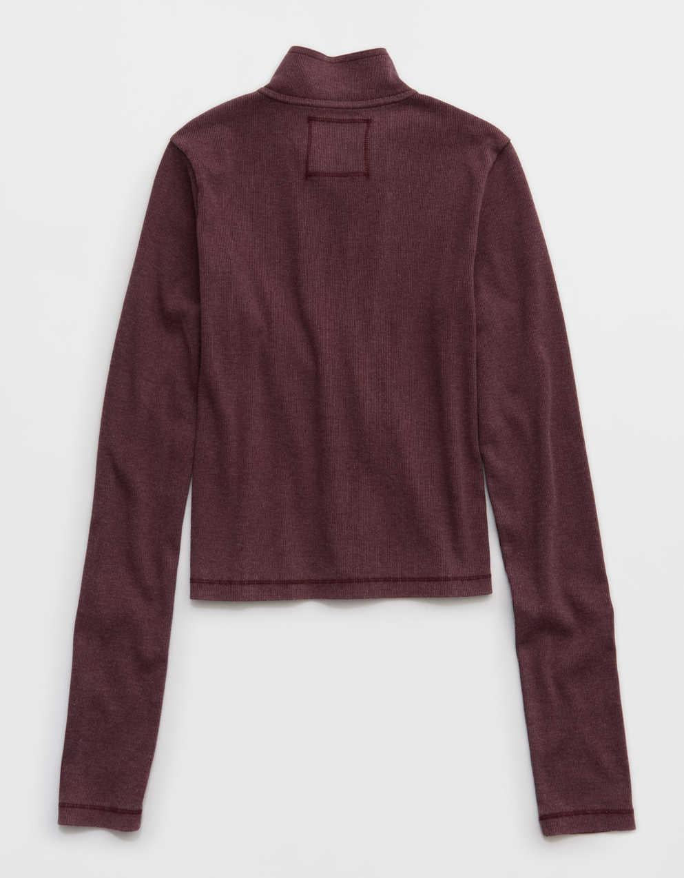 Aerie Long Sleeve Quarter Zip T-Shirt