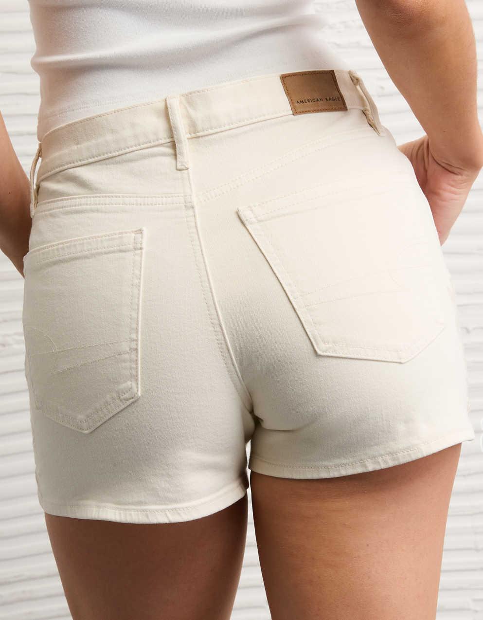 AE 3" Strigid Super High-Waisted Relaxed Denim Short