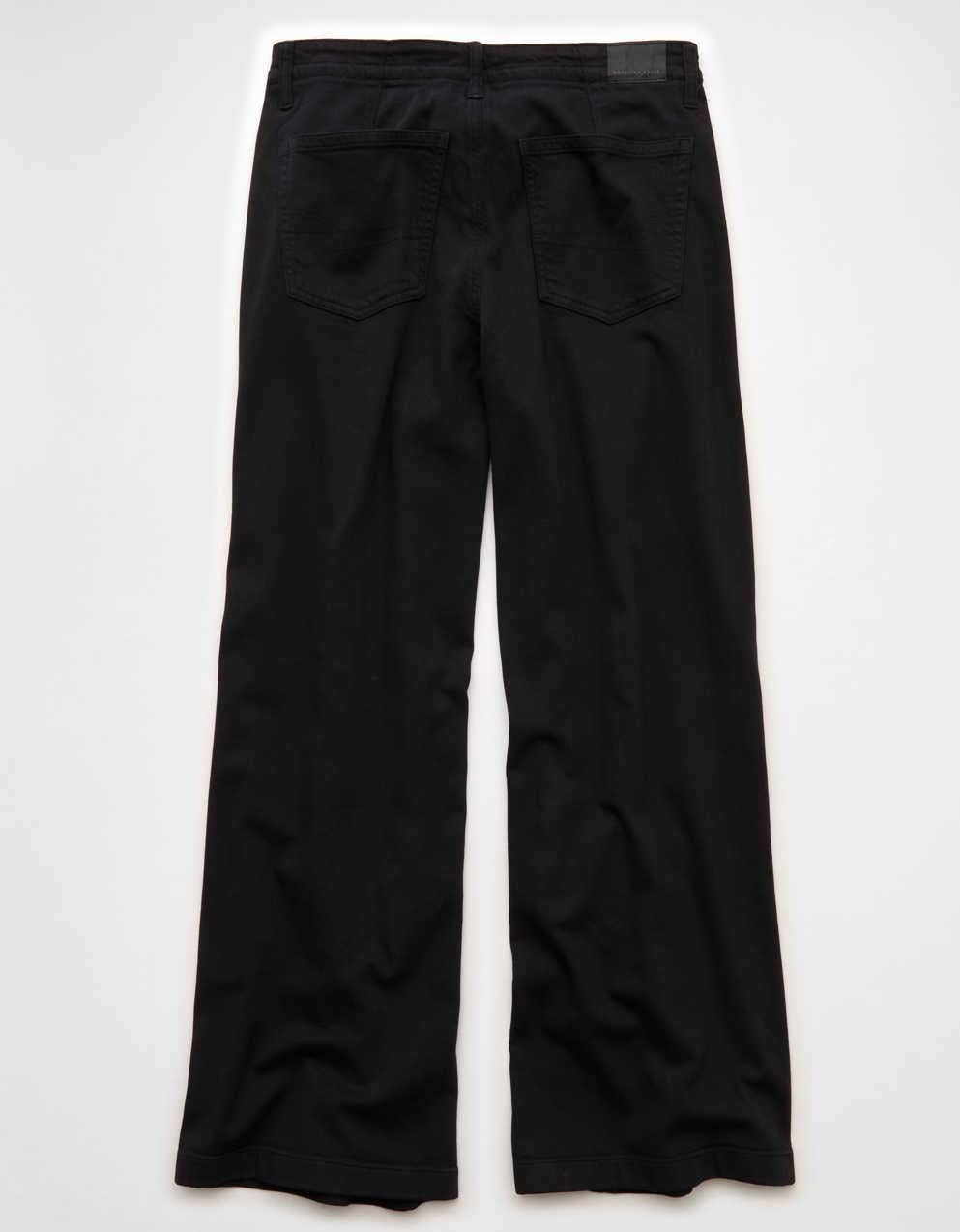 AE Dreamy Drape Stretch Low-Rise Ultra Wide-Leg Pant