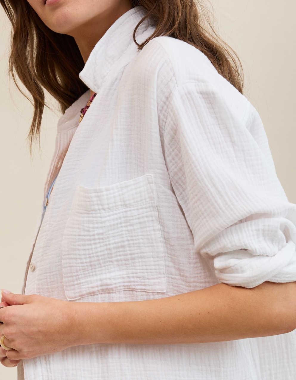 Aerie Day-Off Cover Up Shirt