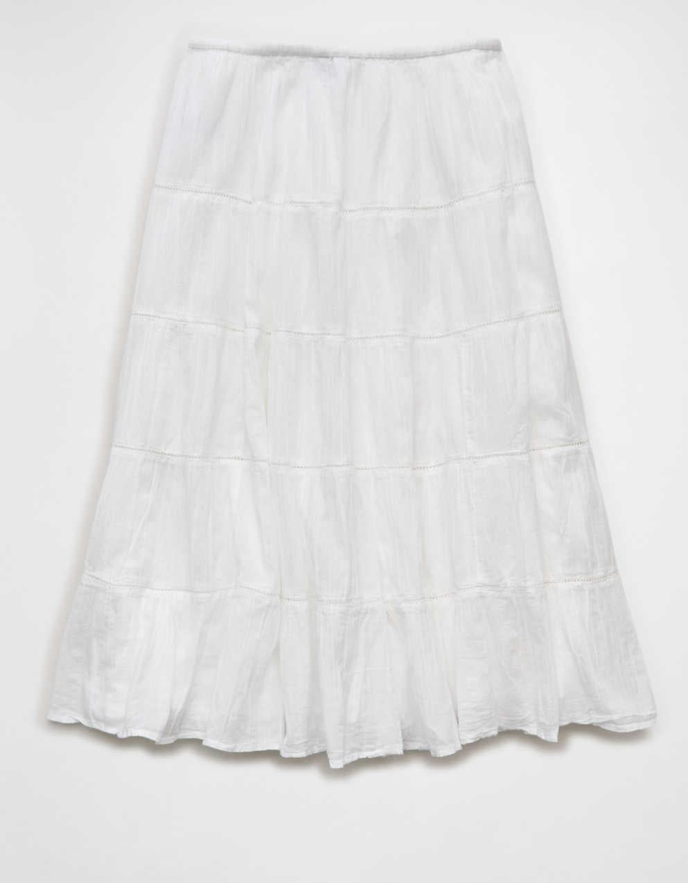 AE Tiered Midi Skirt