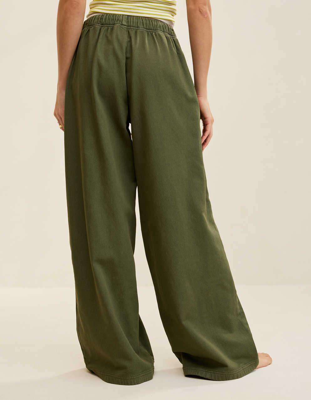 Aerie Daydream Denim Stretch Trouser