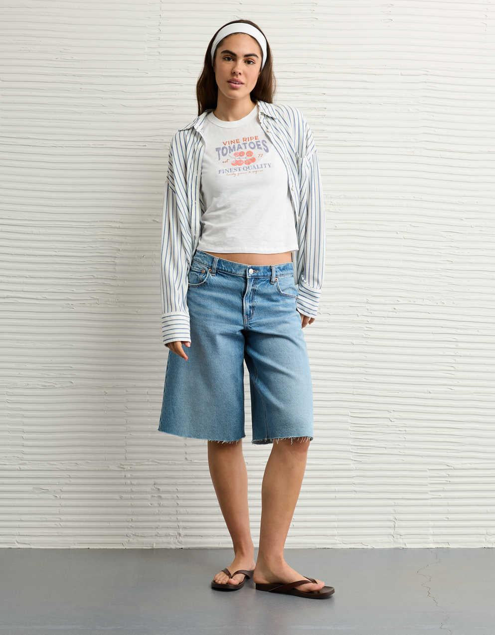 AE Food Graphic Hey Baby Tee