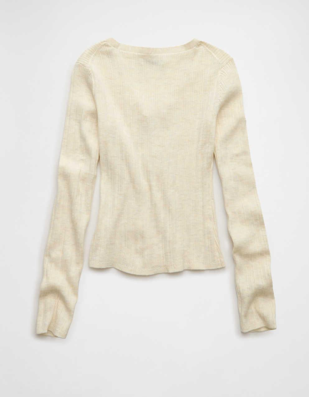 AE Lace-Up Sweater