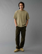 AE Boxy Fit Sueded Jersey T-Shirt