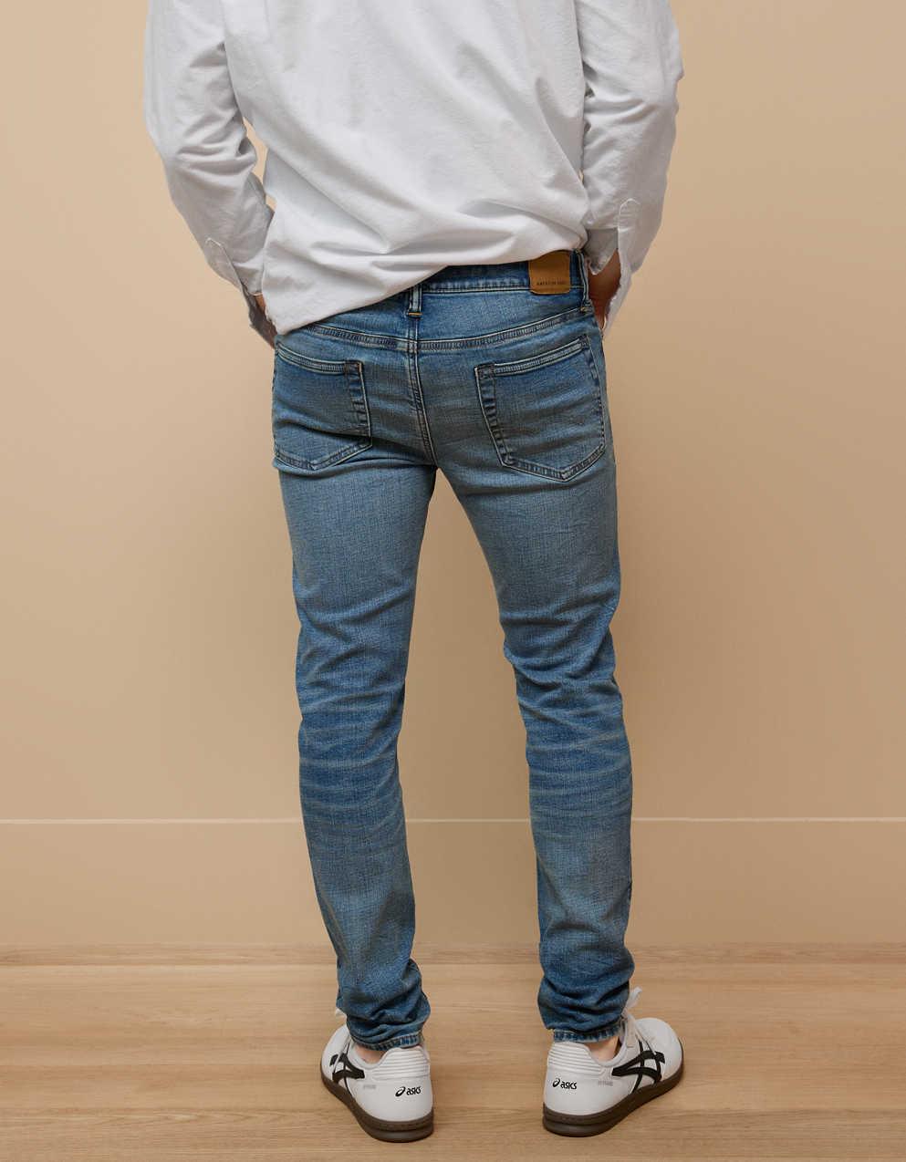 AE Flex+ Ripped Skinny Jean