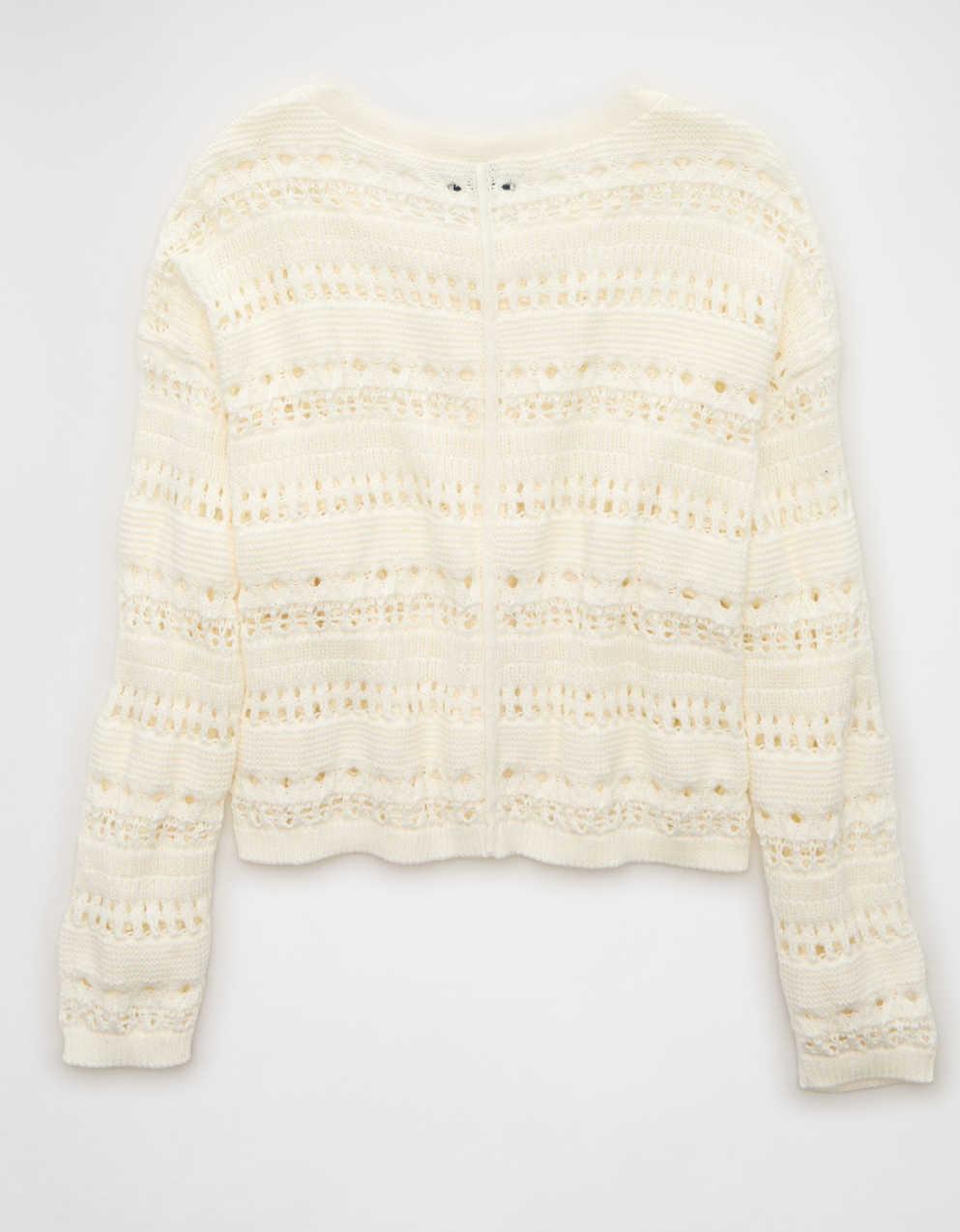 AE Open Stitch Cardigan
