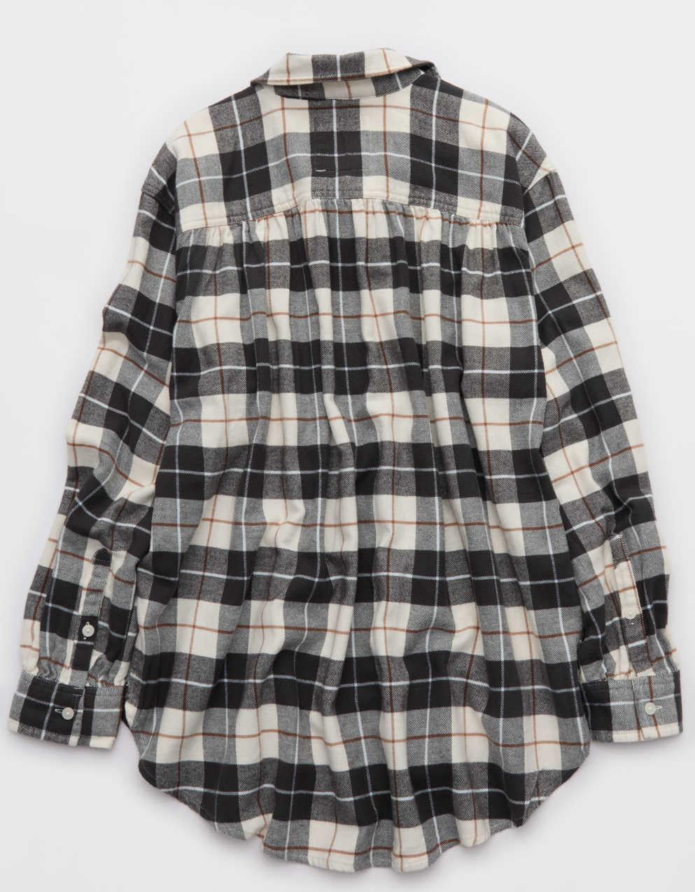 Aerie Anytime Fave Flannel Button Down Shirt