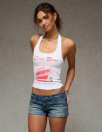AE Pride Graphic Halter Tank Top