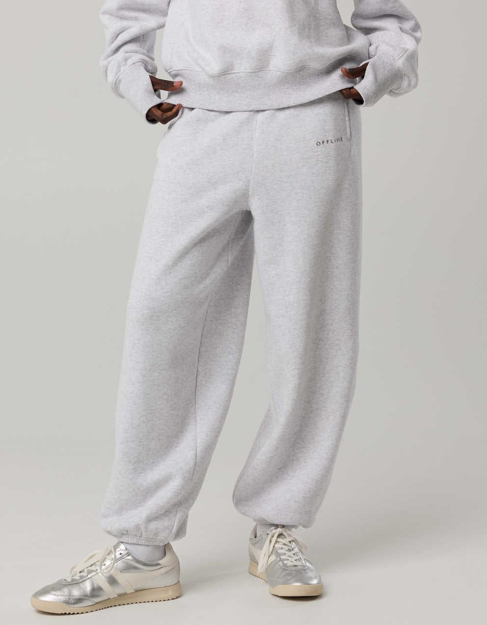 OFFLINE By Aerie Cloud Fleece Baggy Jogger