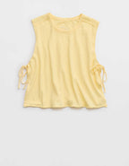 Aerie Happiest Side Tie Tank