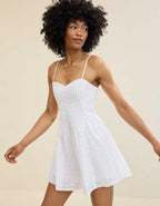 Aerie Eyelet Mini Dress