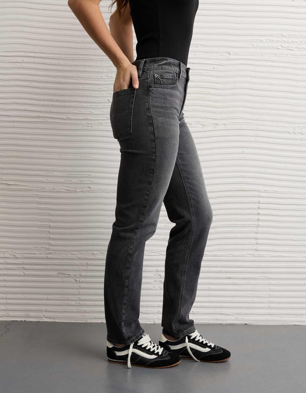 AE High-Waisted Straight Jean