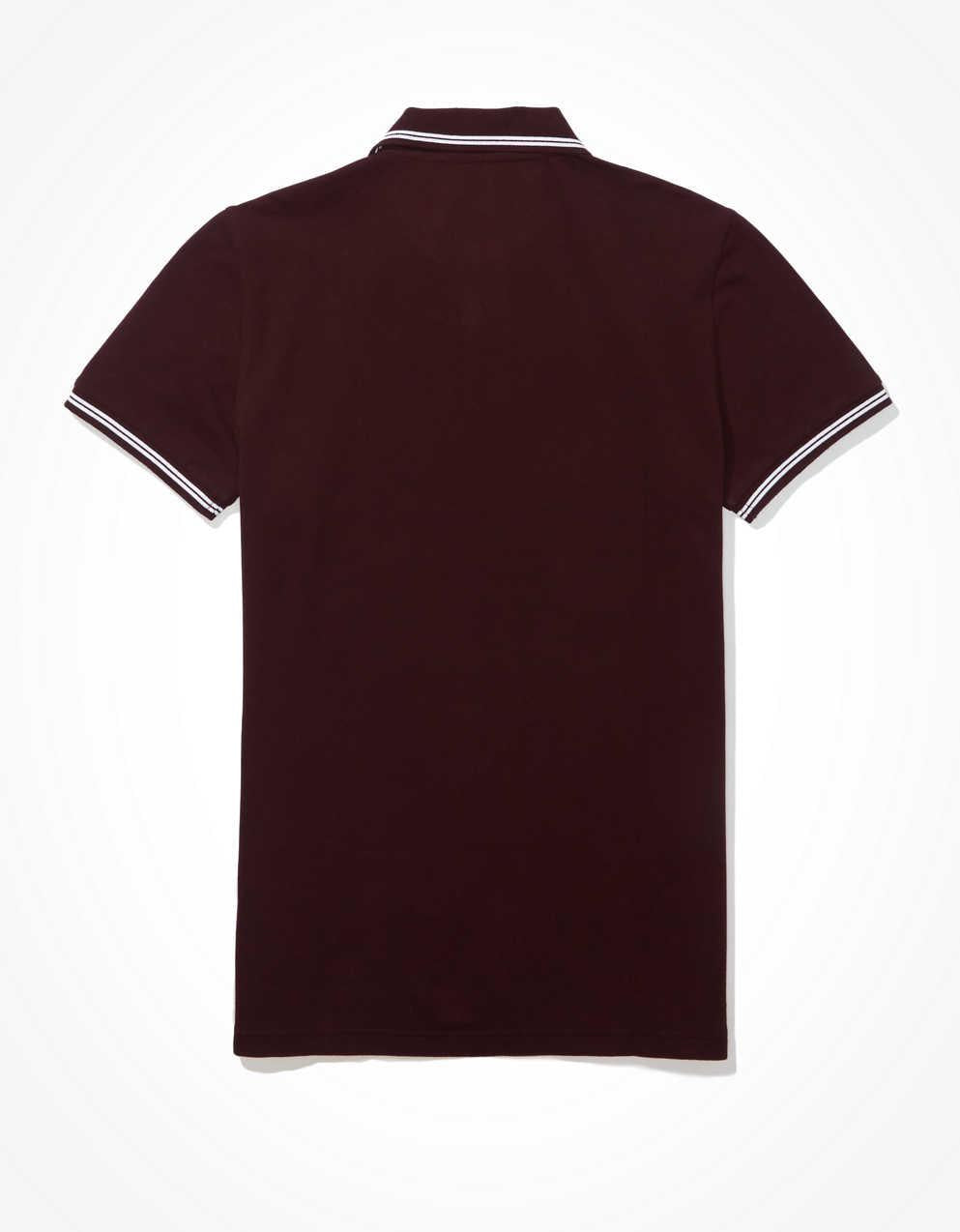 AE Slim Fit Tipped Pique Polo Shirt
