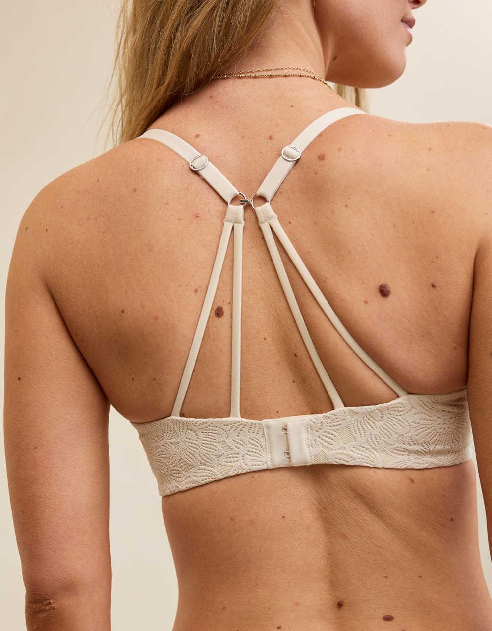 Sunnie Bloom Lace Demi Push Up Bra