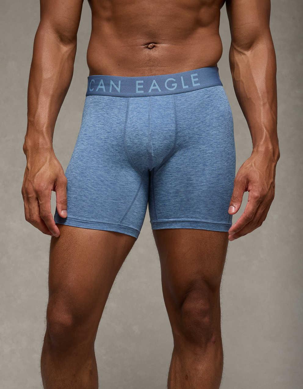 AEO Men's Space Dye 6" Flex Boxer Brief