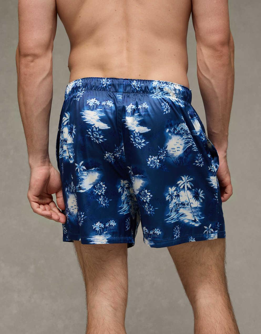 AEO Men's Satin Pocket Boxer Short
