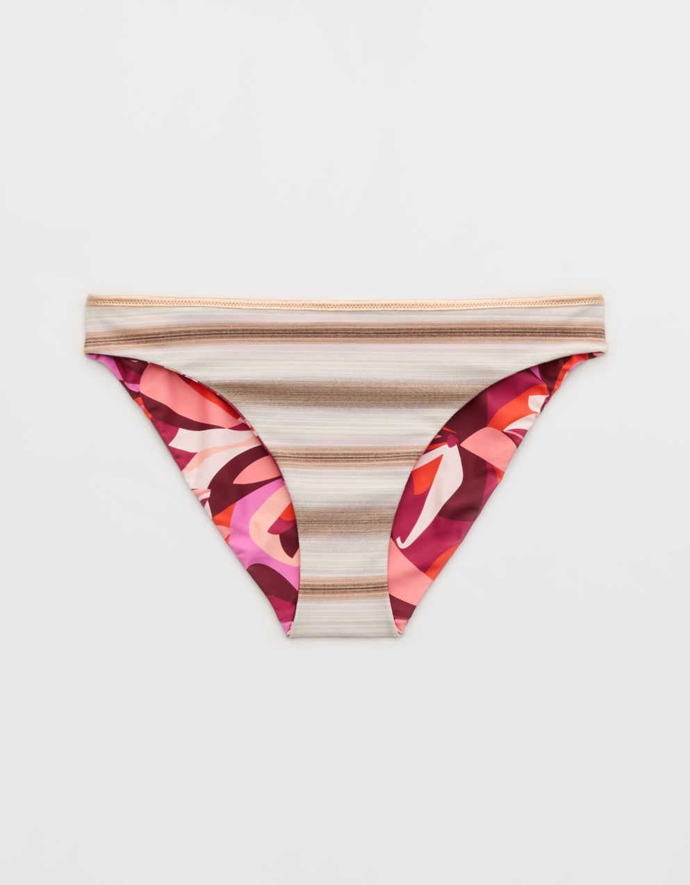 Aerie Metallic Binding Reversible Bikini Bottom
