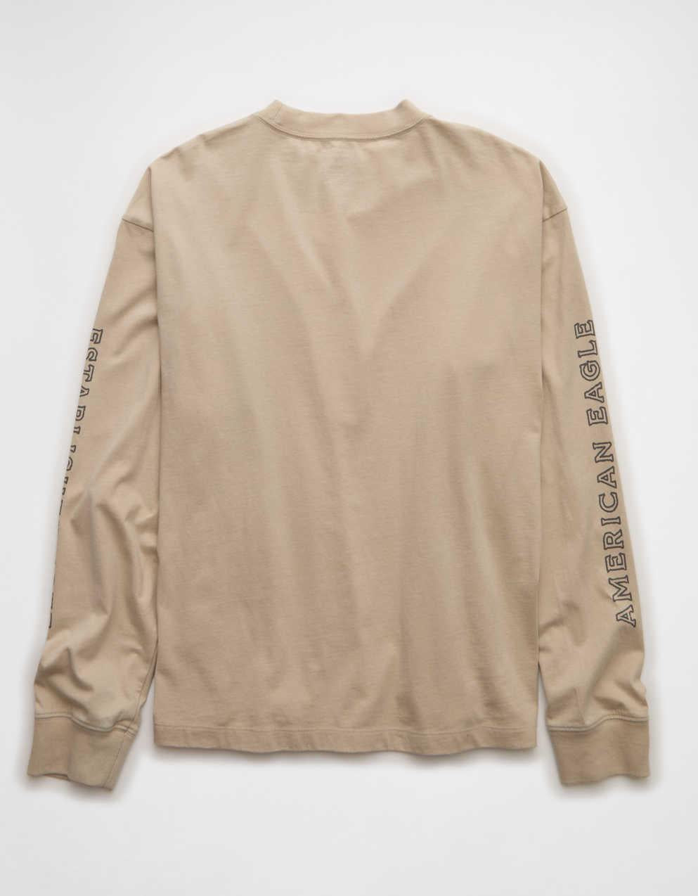 AE Boxy Long Sleeve Graphic T-Shirt