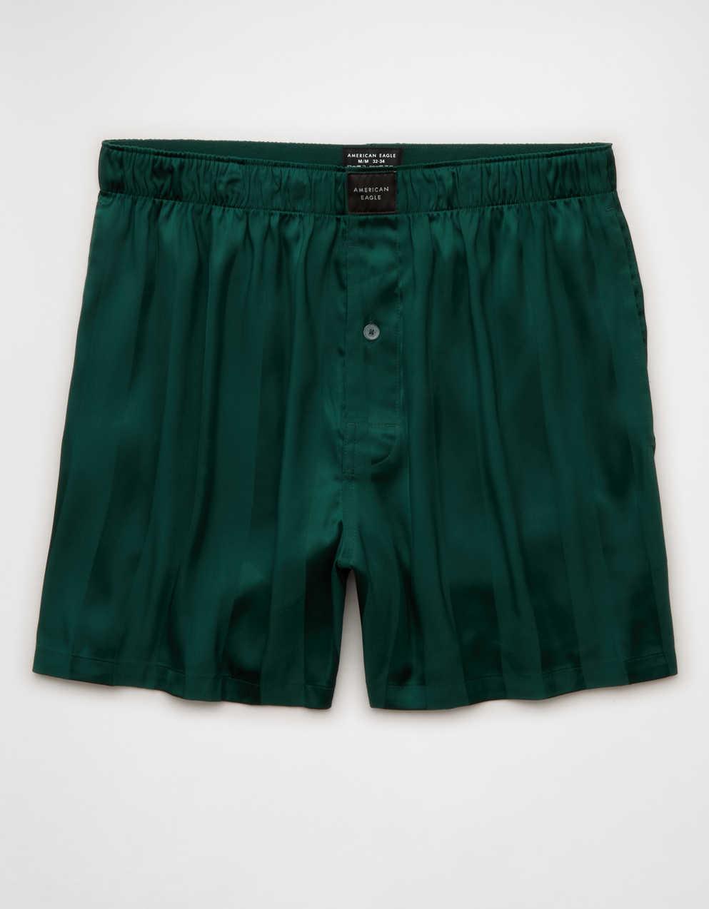 AEO Men's Satin Pocket Boxer Short
