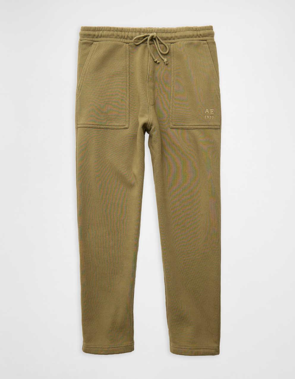 AE Heavyweight Fleece Open Hem Sweatpant