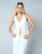 AE Poplin Flyaway Tank Top