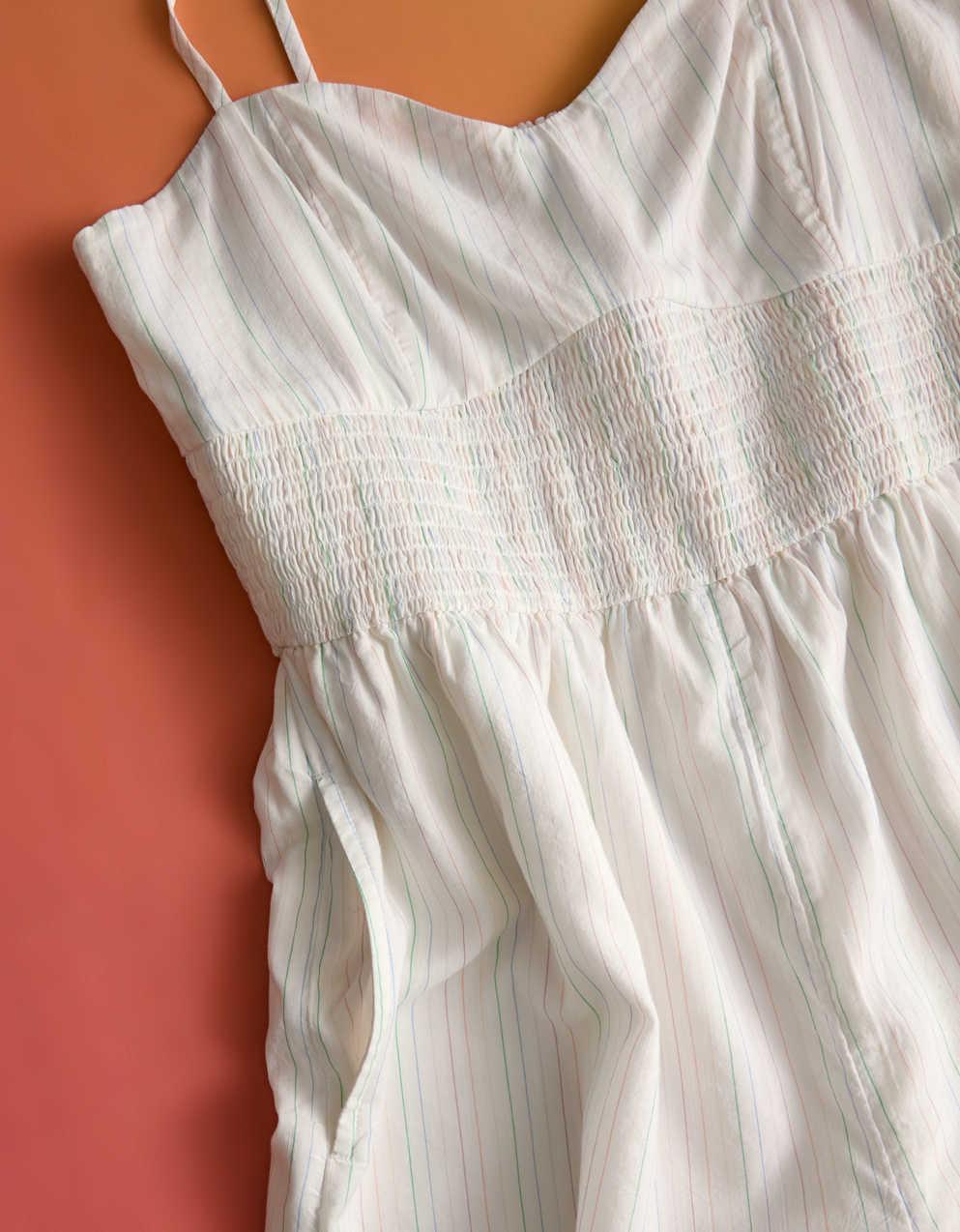 AE Pride Corset Striped Romper